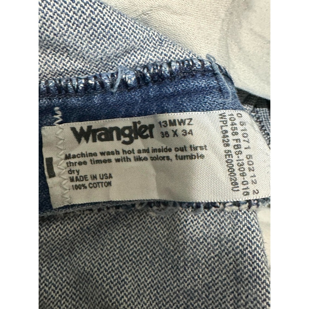 Wrangler Men's 36 X 34 Cowboy Cut Straight Leg Jeans - Picture 10 of 13